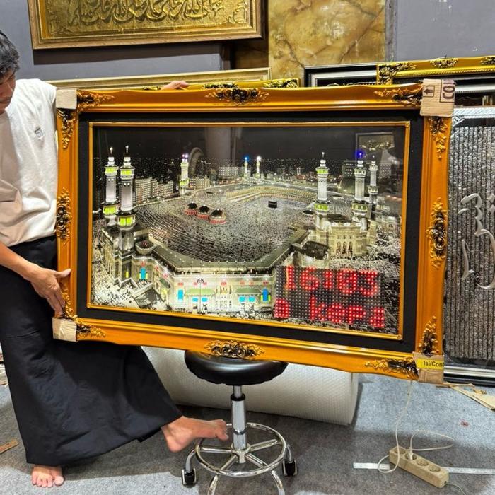 Jam Adzan otomatis kabah murottal