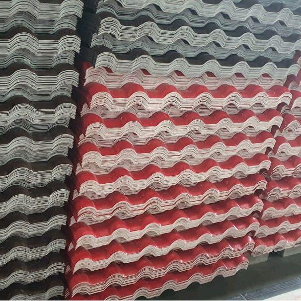 ATAP GENTENG UPVC PREMIUM TEBAL 1.6MM GARANSI HITAM MERAH COKLAT BATA SEMITRANSPARAN