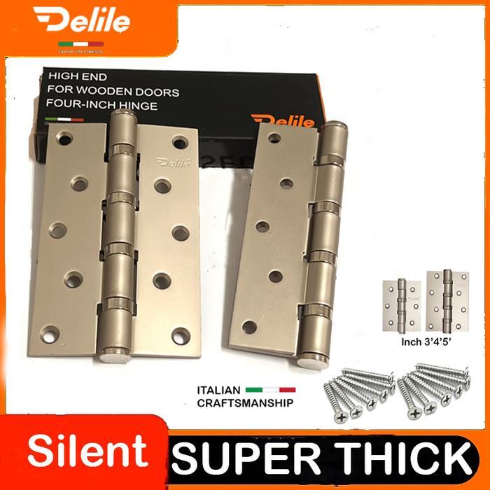 Engsel Pintu Kayu IDS 3,4,5Inch/Engsel Tebal/Engsel Lemari/Engsel Jendela & Pintu