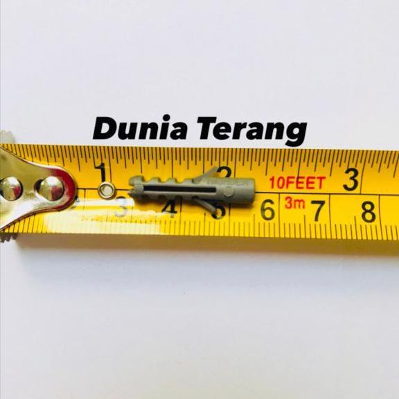 "New" Fisher IMUNDEX S5 isi 100pcs / Fiser S 5 / Viser Lubang Dinding 5mm