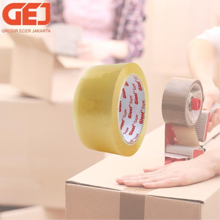 "New" Lakban BENING 100 yard / Lakban COKLAT 100 yard