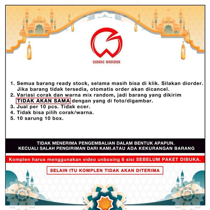 10 Pcs Sarung Gajah Duduk Asia Prima