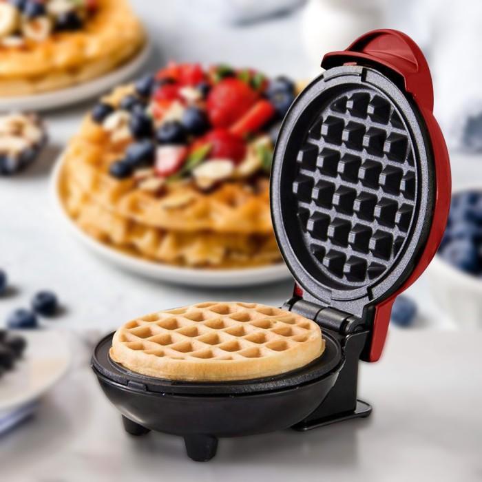 reniaofficial Alat Pembuat Waffle Cetakan Waffle Listrik Anti Lengket Low Watt