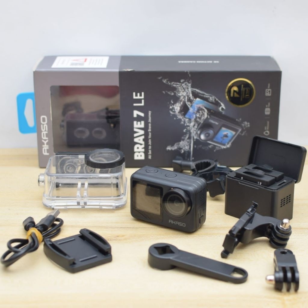 Akaso brave 7 le Fullset Normal Action cam Termurah actioncam Akaso Brave 7le