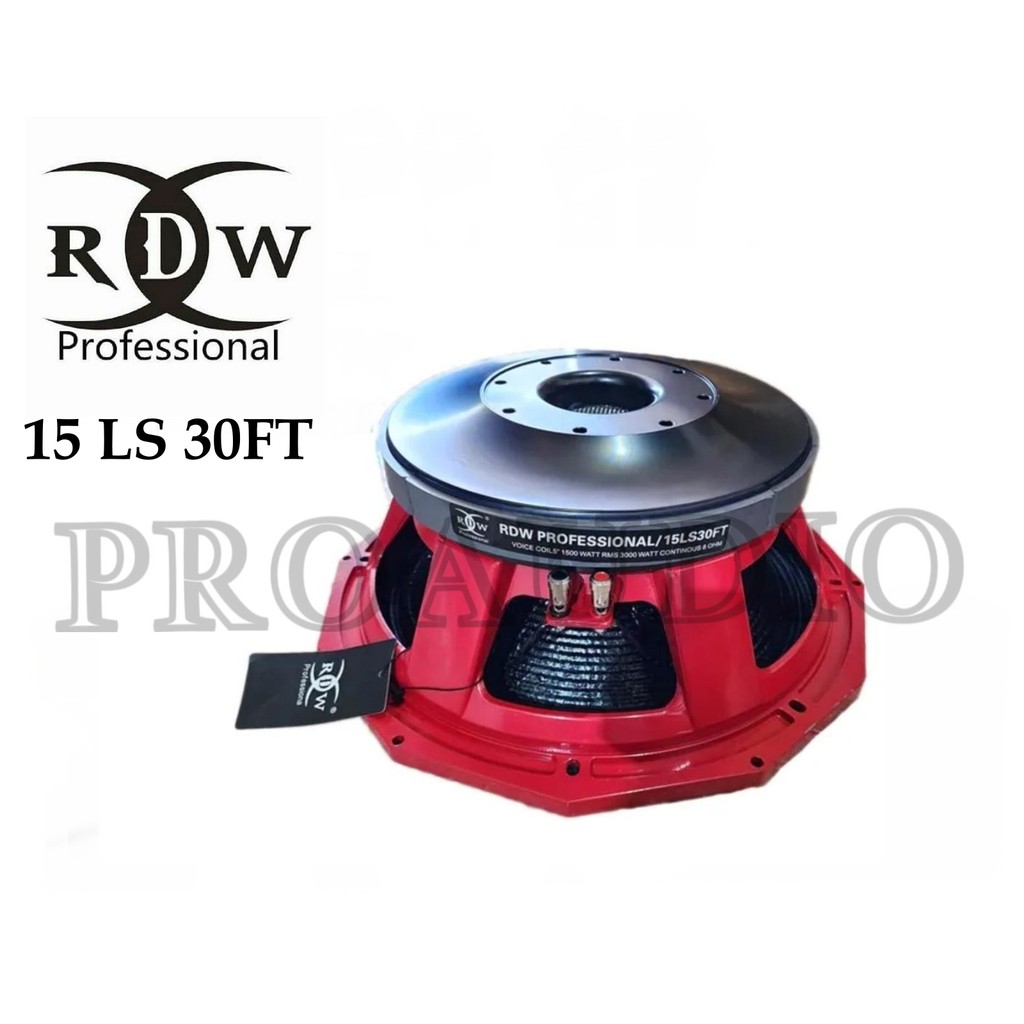 Speaker Subwoofer RDW 15" 15LS30FT VC 5 speaker rdw 15 inch 15 LS 30FT