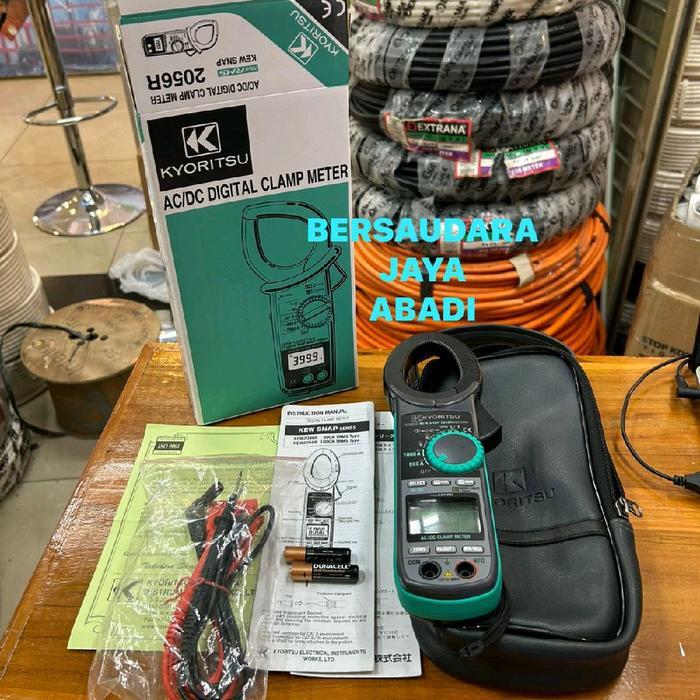Kyoritsu 2056R Digital Clamp Meter Tang Amper Acdc Originaltang Amper 2056R Kyoritsu Terbaru 