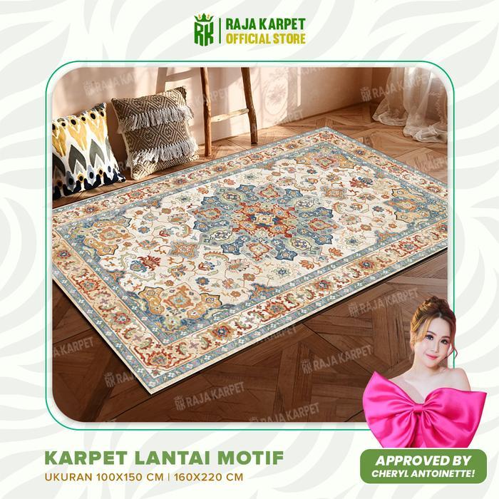 TERMURAH RAJA x CHERYL ANTOINETTE - Kaet Lantai Turki Persia Premium Permadani Ambal Anti Slip