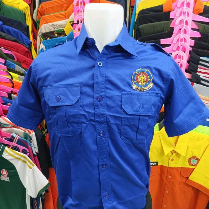 KEMEJA DAMKAR BAJU DAMKAR SERAGAM DAMKAR BORDIR FREE NAMA
