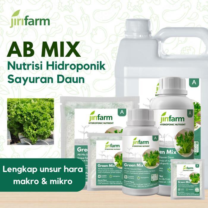 JIRIFARM - AB Mix Konsentrat Pupuk Nutrisi Hidroponik Tanaman Buah