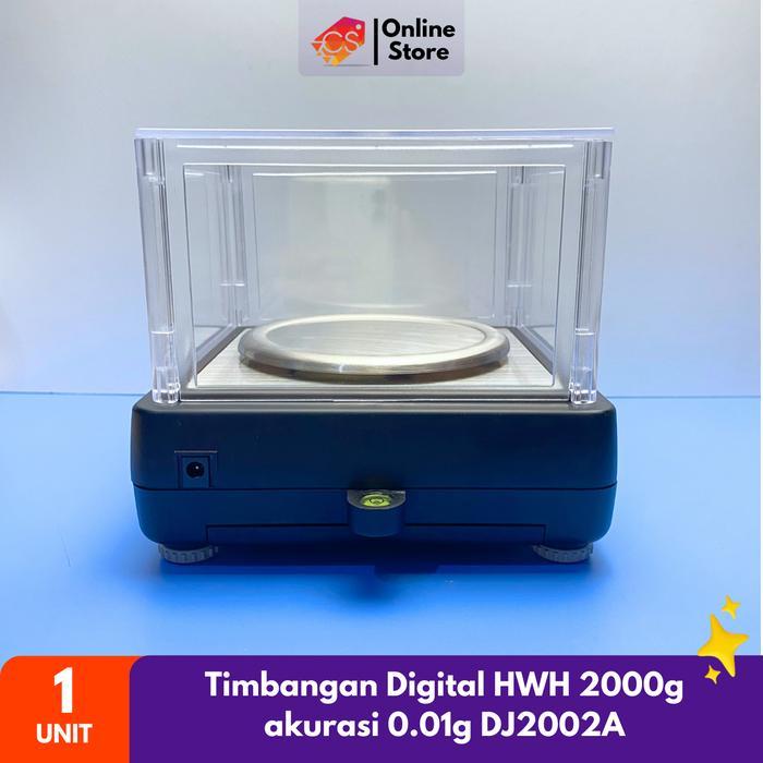 TIMBANGAN DIGITAL HWH 2000G AKURASI 0.01G / TIMBANGAN EMAS DJ2002A
