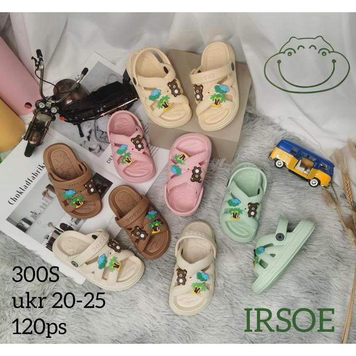 TERMURAH IR-300S l Selop Anak Cewek Tali belakang Merek Irsoe Size 20-25 READY STOCK