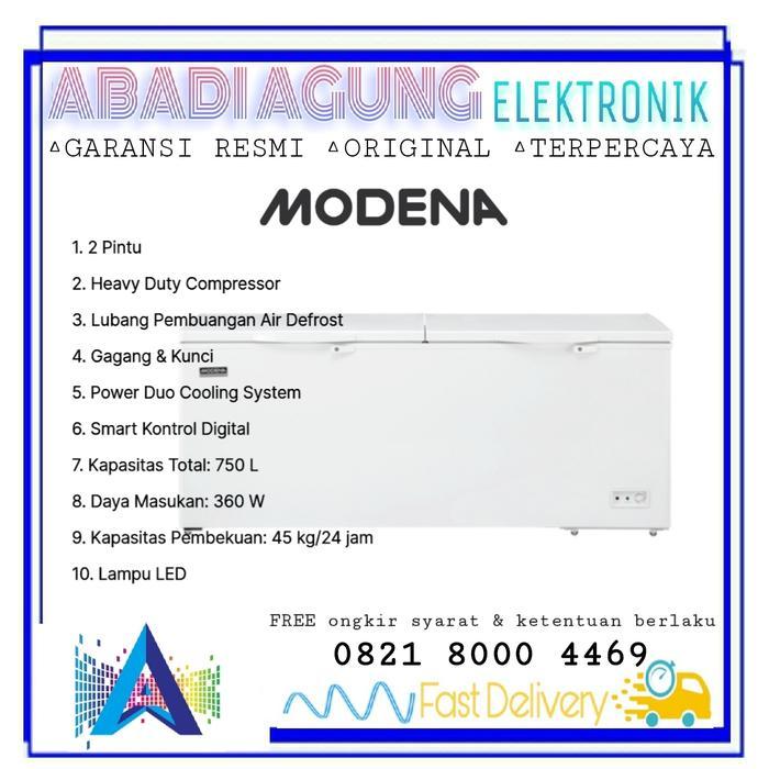 MODENA MD75W - CHEST FREEZER 750L MODENA MD 75 W