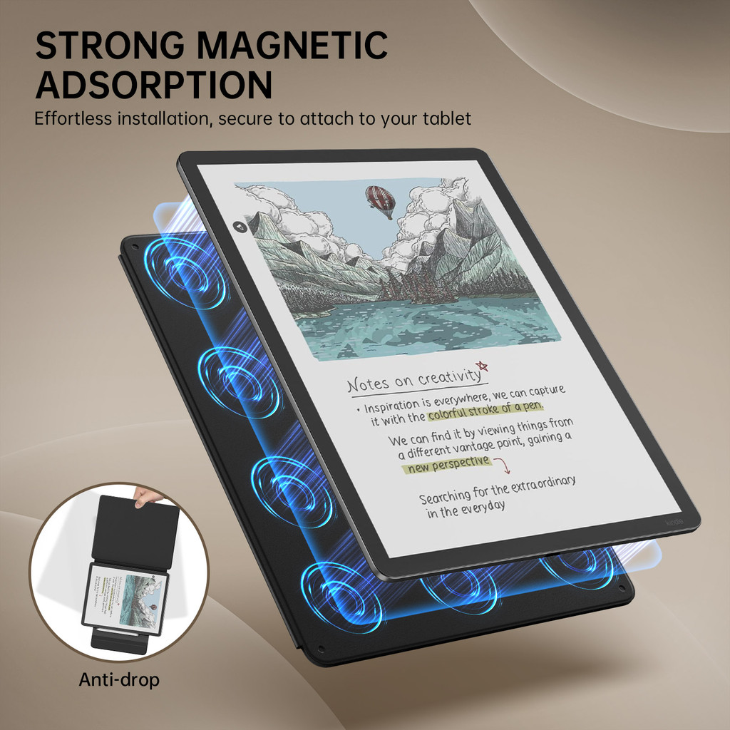 MoKo Magnetic Case for All-New 11" Kindle Scribe 2025(3rd Generation)&Kindle Scribe Colorsoft
