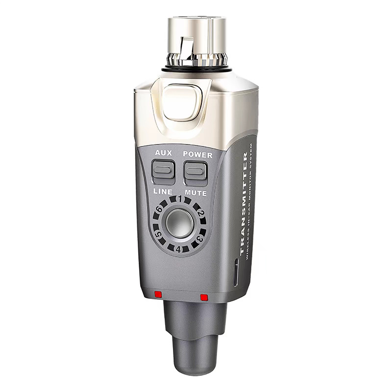 High-quality 24-bit/48 kHz IN-EAR Monitor Wireless System 30m Range In-ear Monitor Wireless System