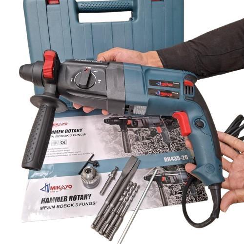 Orion Modern - Mesin Bor Beton Bobok Rotary Hammer Drill Profesional Mesin Bor Bobok Beton 3 Fungsi