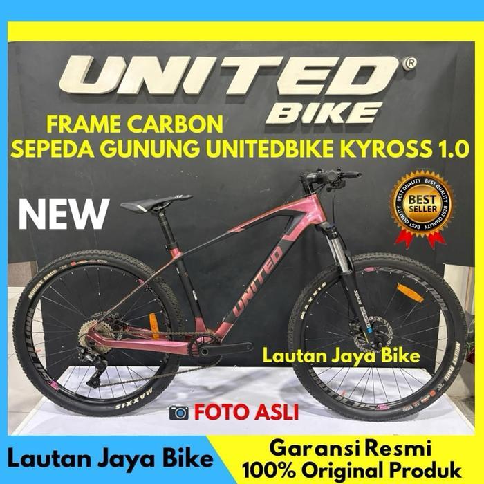 Promo Sepeda 27.5 Mtb United Kyross 1.0 Frame Carbon 10 Sp