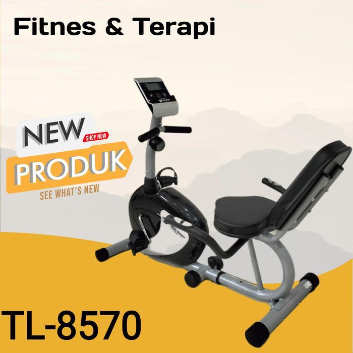 Sepeda Statis Terapi dan Fitnes Recumbent Bike TL 8570 Total Fitnes