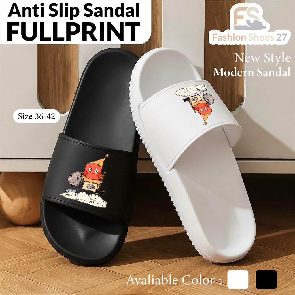 Sandal Sandal selop Kartun TWINKLE TWINKLE Kekinian Indoor Sistem Pengunci Atasan Lentur Outdoor Har