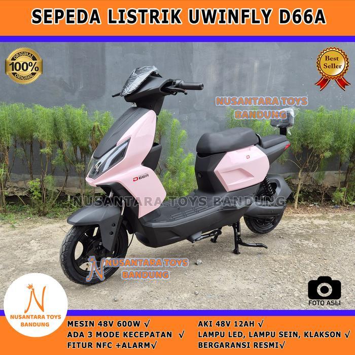 Sepeda Listrik Uwinfly D66B D65 D66A D75 M60 48V Original Bergaransi Resmi Ada Alarm Sepeda Listrik 