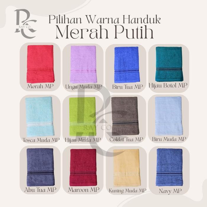 Ray Co - Handuk Couple Bordir Nama Plus Box Terlaris