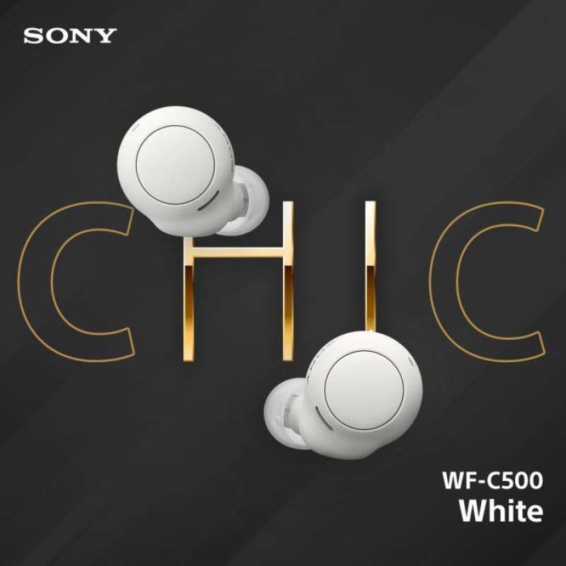 Sony Earphone Bluetooth Truly Wireless TWS WF-C500 Garansi Resmi Sony 1 Tahun