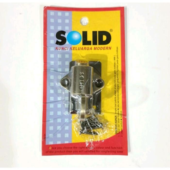 N3W Spring Knip Solid Bulat/Kunci Jendela Solid/Slot jendela Solid