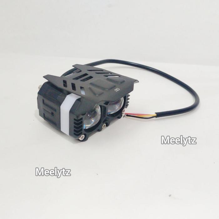 "New" Lampu Tembak 2 Mata CR7 Plus devil dan senja full alumunium Waterproof premium CS1072