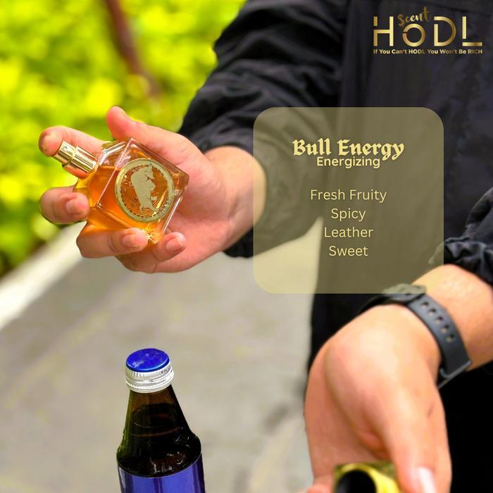 Parfum HODL Scent Bull Energy x Crypto Series Perfume Premium Pria Wangi Tahan Lama