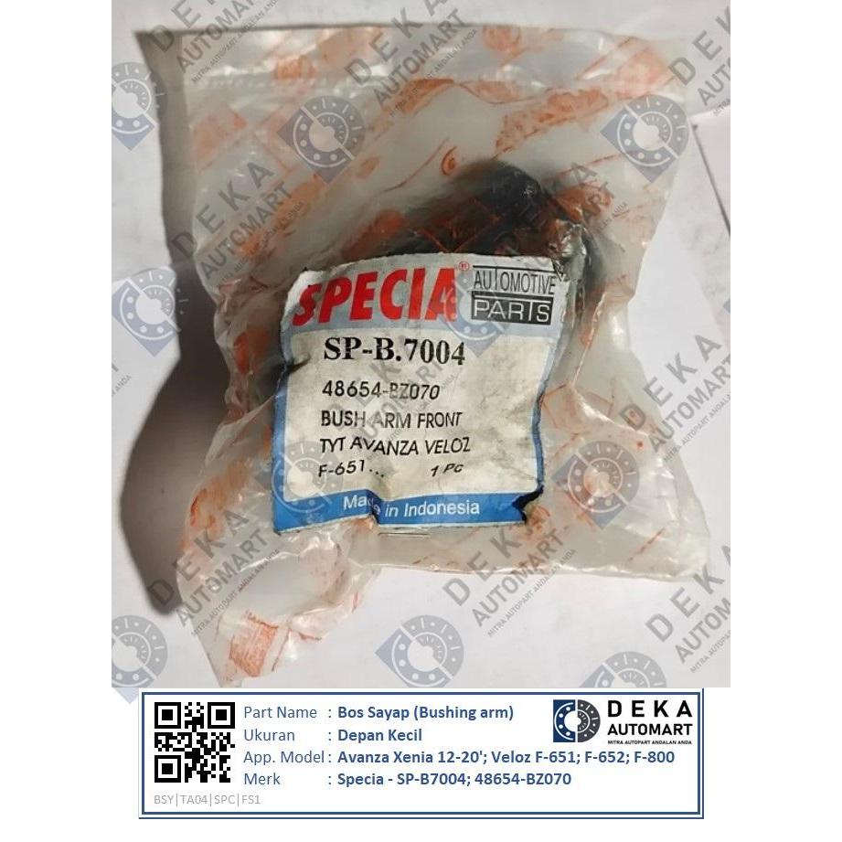 Bos Sayap (Bushing arm) Specia Depan Kecil untuk Avanza Xenia 12-20'; Veloz F-651; F-652; F-800 (SP-