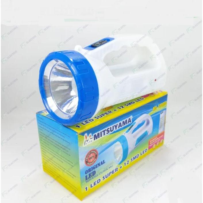 SALE Senter dan lampu Emergency Mitsuyama / senter Emergency Darurat Cas Listrik Mitsuyama
