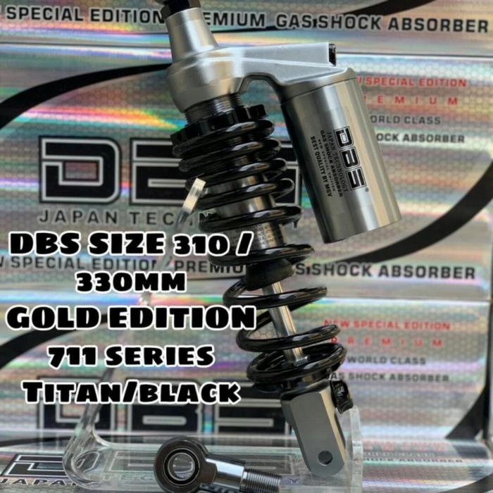 Shock Breaker Belakang Tabung Atas Merek Dbs 711 Honda Vario 150 Uk330