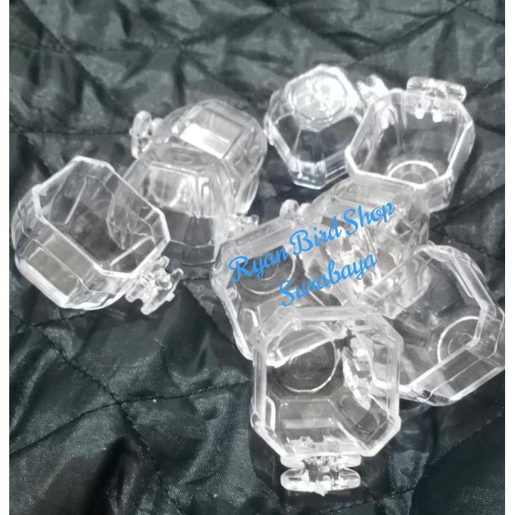 Cepuk segi 8 elite song NO 5 tempat makan dan minum untuk pleci kolibr