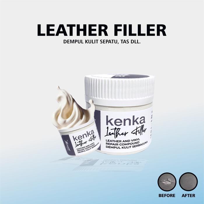 ASLI Leather Filler - Dempul Kulit - kenka Leather Filler READY STOCK