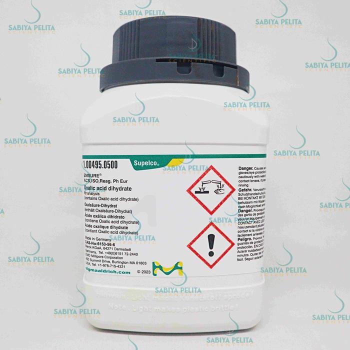 Ready Oxalic acid dihydrate for analysis Merck 1.00495.0500