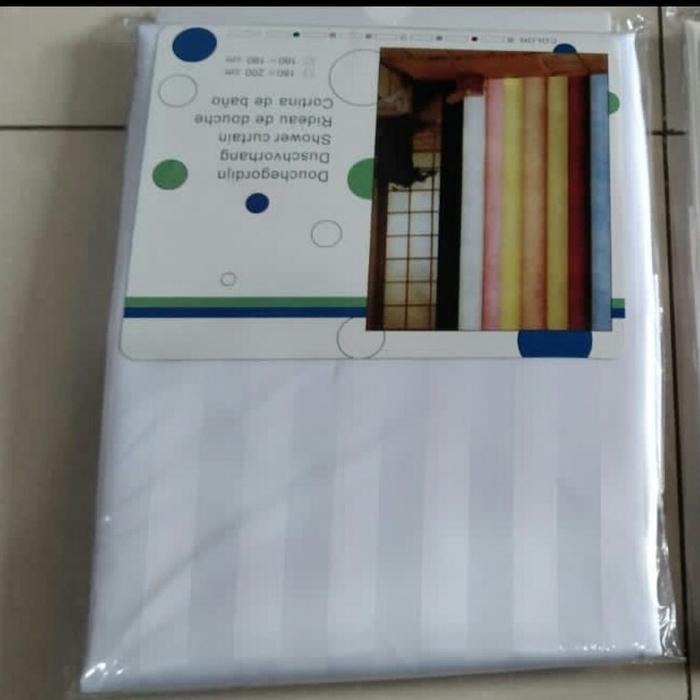 Shower Curtain /Tirai Kamar Mandi Tebal Waterproff/Curtain Populer