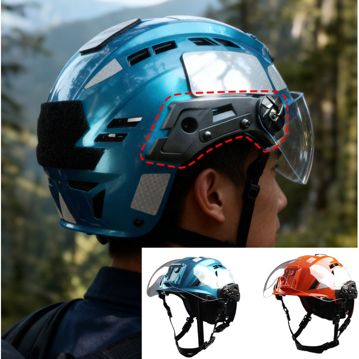 Tactical Carbon Fiber Helmet Rescue Search Sar Helmet Protection Professional Rescue Mountaineering