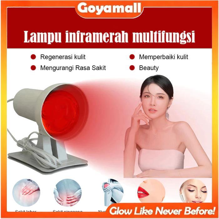 150W Lampu Terapi Infrared Lampu Spa Face Terapi Alat Fisioterapi Stroke Memperbaiki Kulit Otot