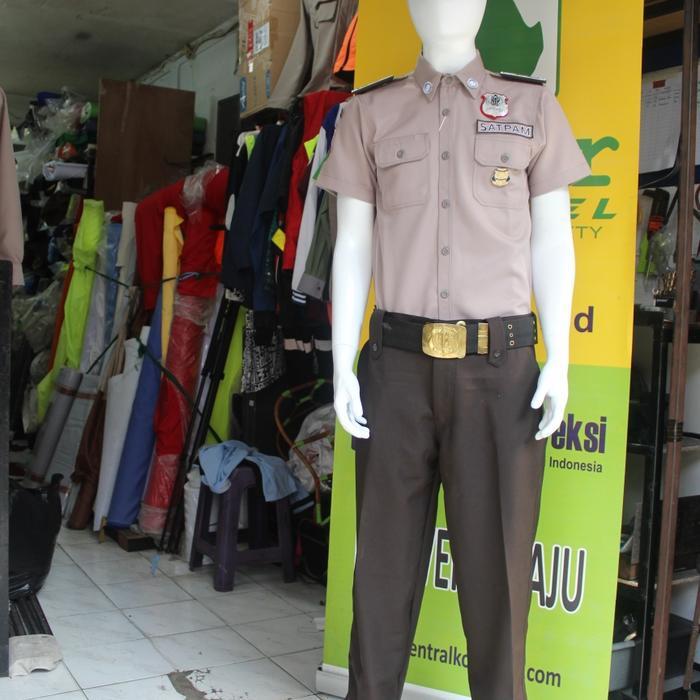 Baju seragam satpam - PDH Bahan GAIA Neo Premium (1 Stel)