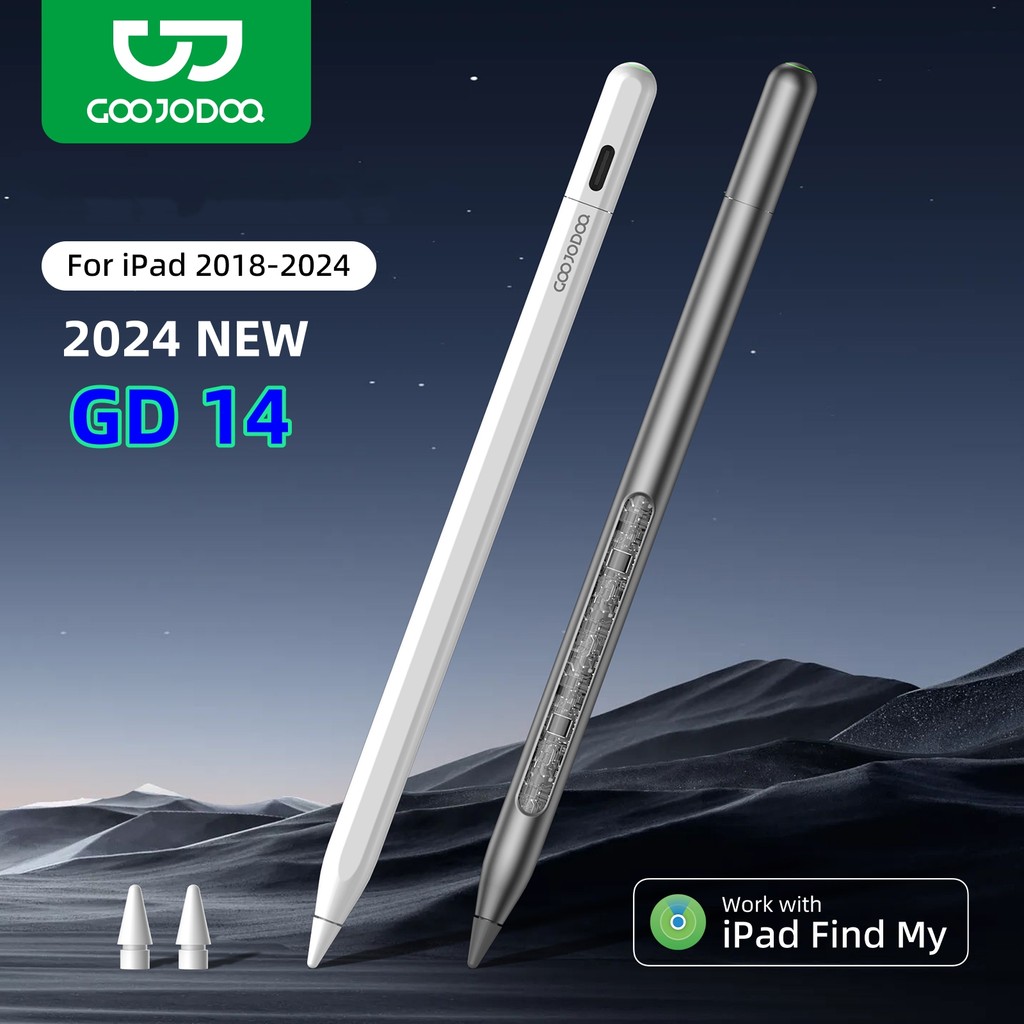 For Apple Pencil 2 With Apple Find My In App Ipad Pencil For Ipad Air 6 Pro 13' 2024 Air5 4 Ipad Pro