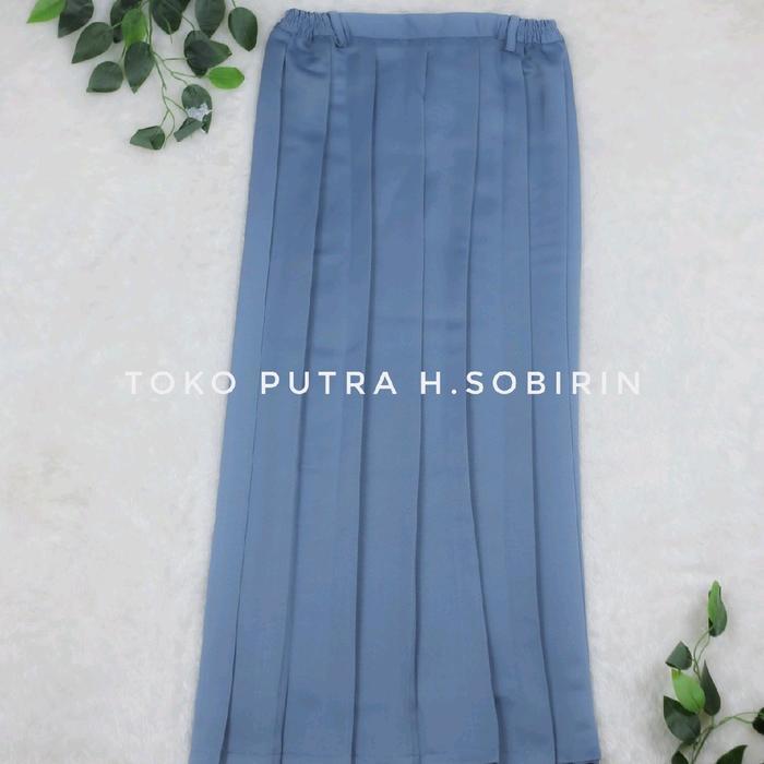 Rok Abu Rempel Keliling Panjang Sekolah SMA Bahan Elemen Premium Licin dan Adem