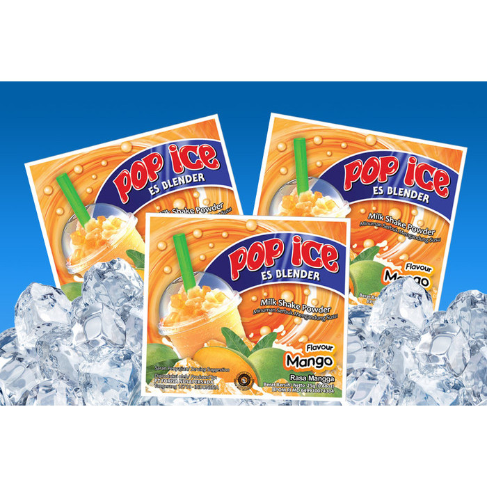 POP ICE MANGGA – Es Mangga, Segarnya Juara