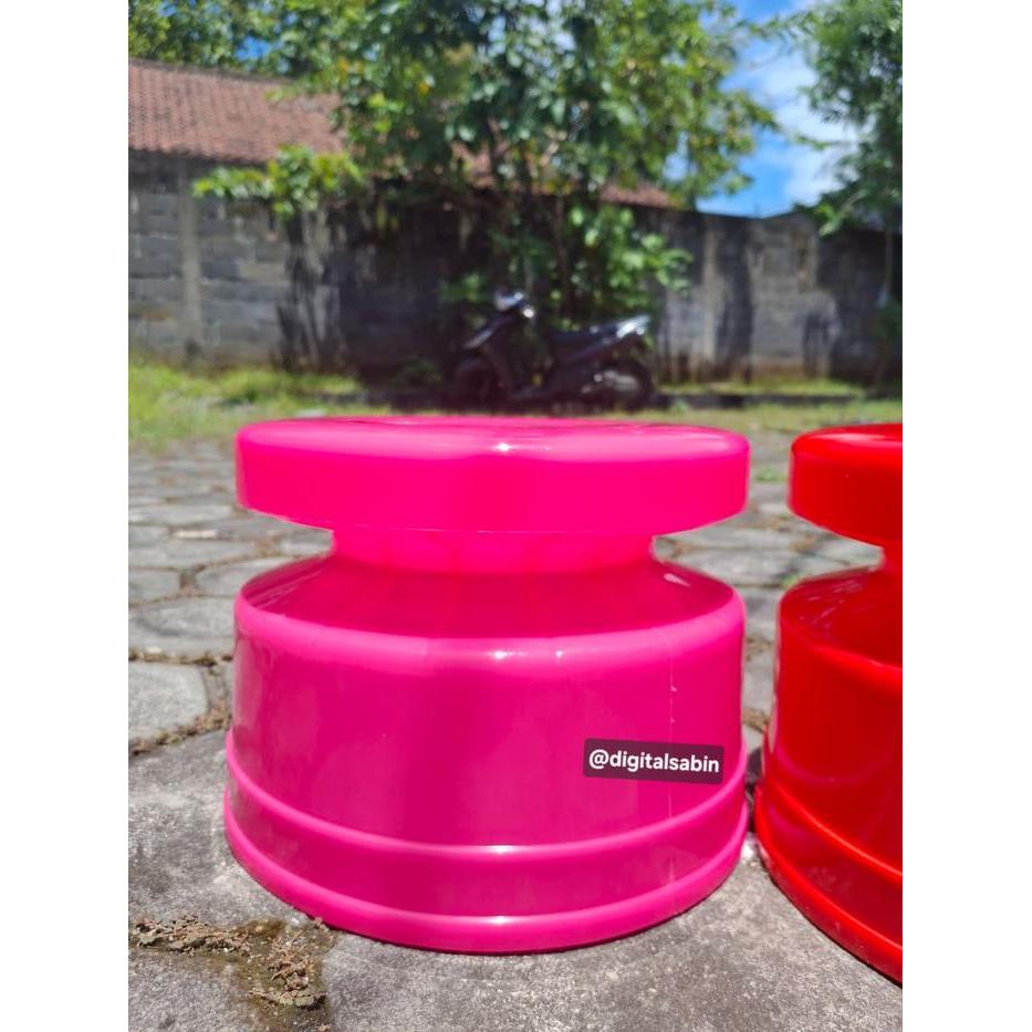 KURSI JONGKOK BULAT KURSI DAPUR BULAT BANGKU PLASTIK KURSI PLASTIK JONGKOK KURSI PENDEK DINGKLIK