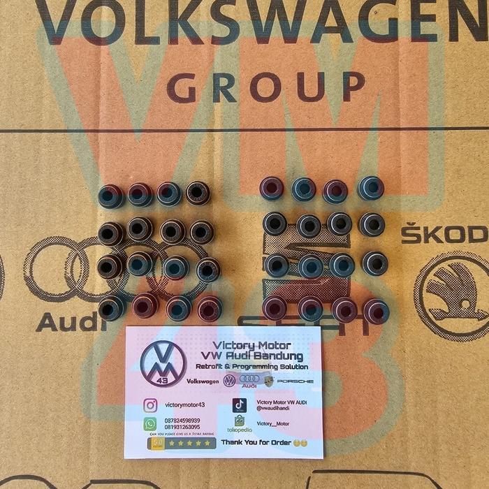 SEAL KLEP VALVE STEM SEAL VW GOLF MK7 MK7.5 TIGUAN MK2 ALLSPACE 1.4 TSI 1400CC ORIGINAL