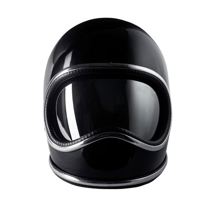 Helm Fiber Elders Company - Space Helmet Hitam