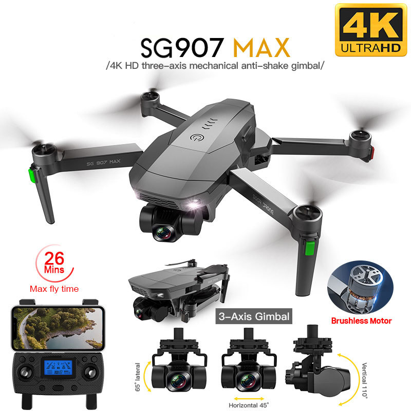 Z50 Drone 4k Profesional Dron with Camera 3-Axis Gimbal Brushless 5G Wif GPS Optical Flow RC Quadcop