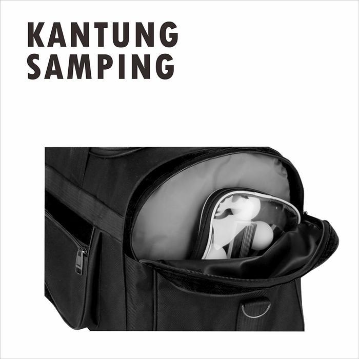 Tas Duffle Selempang Olahraga Indoor Outdoor Unisex Tas Selempang Jinjing Olahraga Pria Wanita