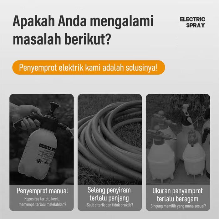 Sprayer Tools Semprotan Rumput Elektrik 5/8 Liter Sprayer elektrik 5 Liter SEMPROTAN HAMA