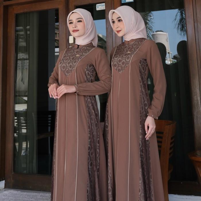 Azzura Dress Original By Zai Muslim Wear Ready
