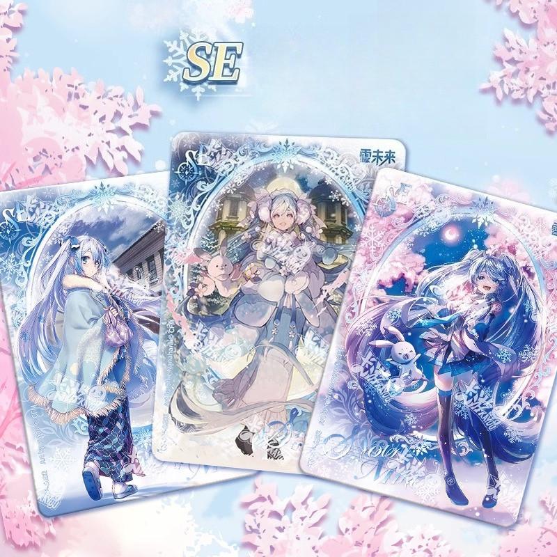 KAYOU Genuine Hatsune Miku Card First Package Series Animation Game Collection Card SE Peripheral