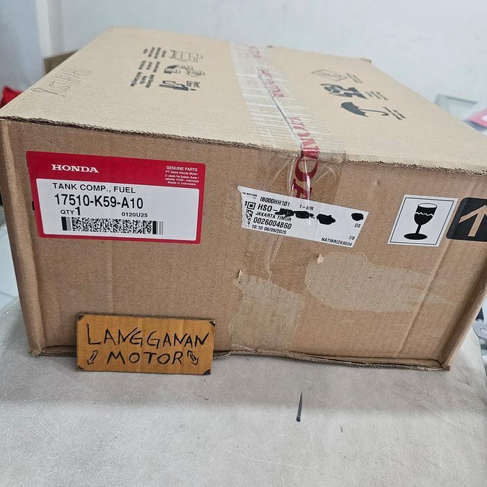 Tangki Bensin Tank Comp Fuel Honda All Vario 125 150 Led 17510K59A10 Ori Ahm